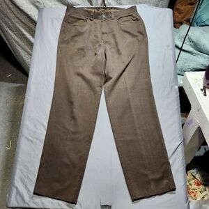 Men's Tommy Bahama Boracay Chino Pants 35X34 Cotton/Lyocell Blend Brown Casual